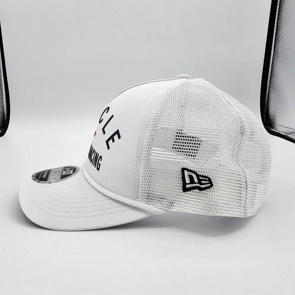 Oracle Red Bull Nascar Racing‎ Cap New Era 9FORTY Trucker Hat White Snapback NEW